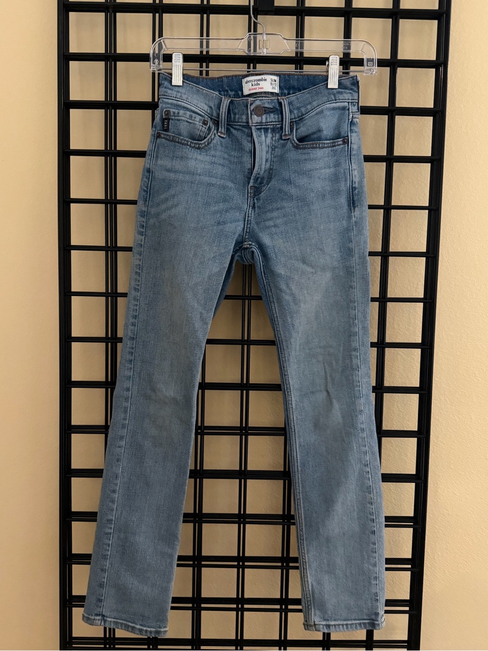 Abercrombie Kids Light Wash Skinny Leg Jeans